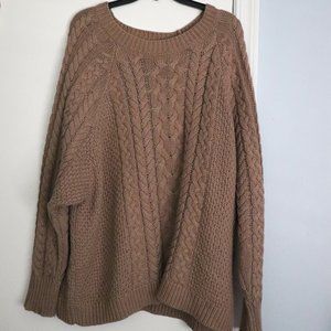 American Eagle/Aerie Cable knit sweater